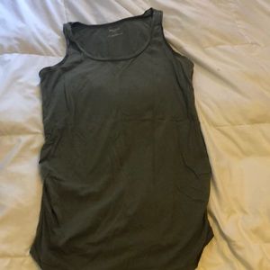 Maternity top for summer Olive Green size L